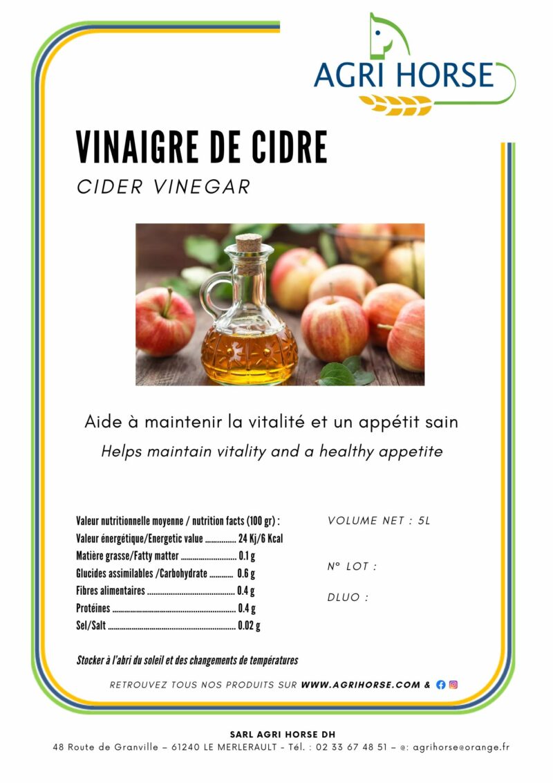 vinaigre cidre